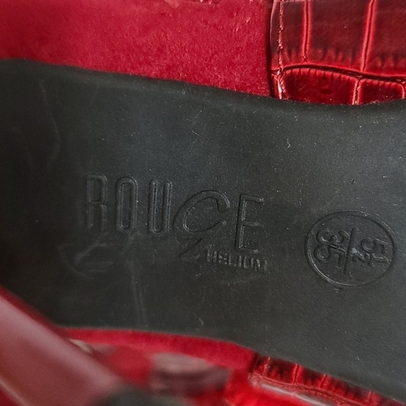 Rouge Helium virus 20 booties size 5 1/2 - Picture 10 of 12